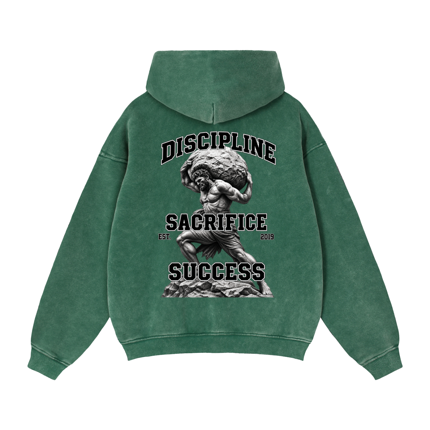 Zip-Through Boxy Fleece Hoodie