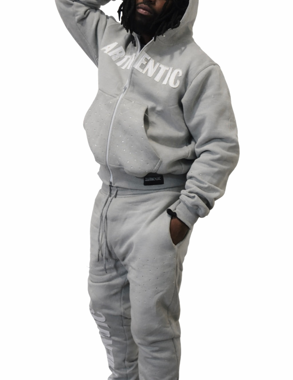 Rhinestone “Artthentic Sweatsuit”