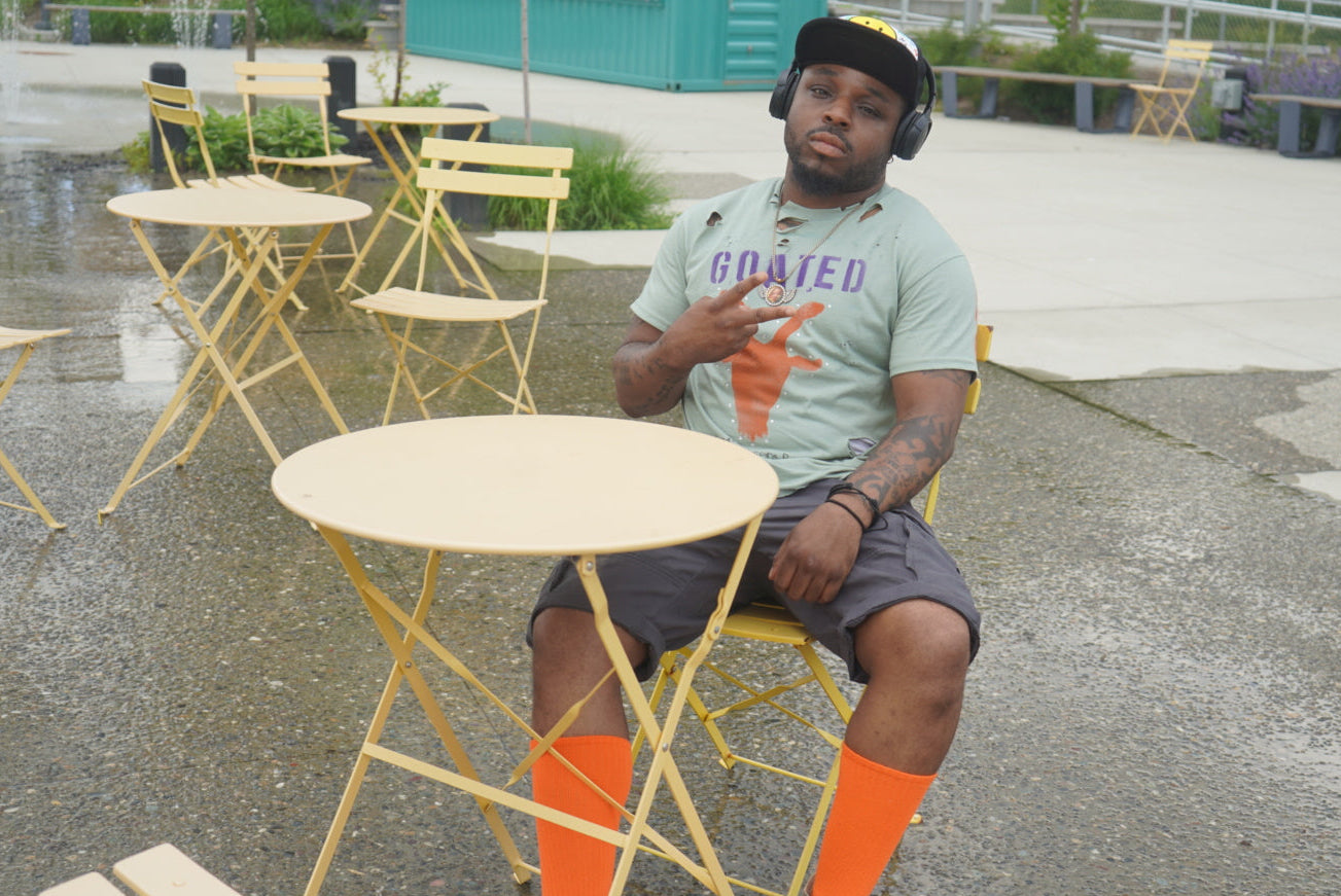 Artthentic “GOAT” Rhinestone Tee