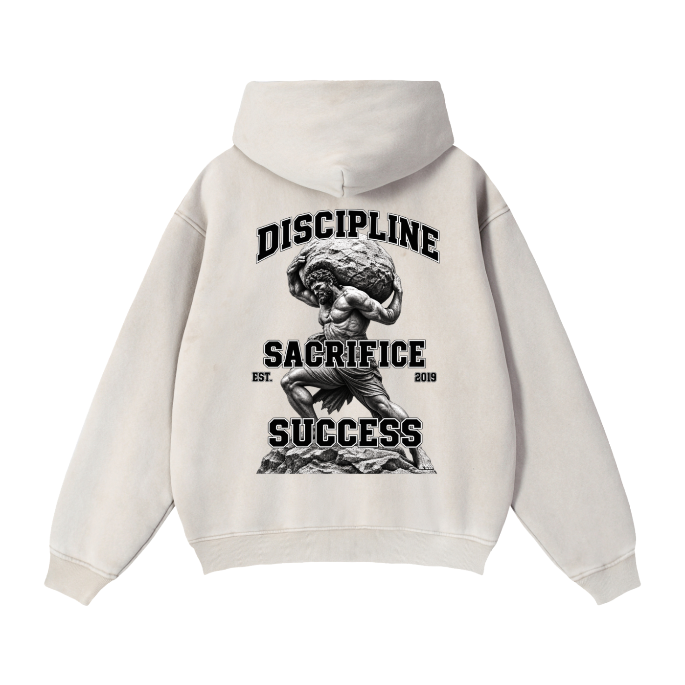 Zip-Through Boxy Fleece Hoodie