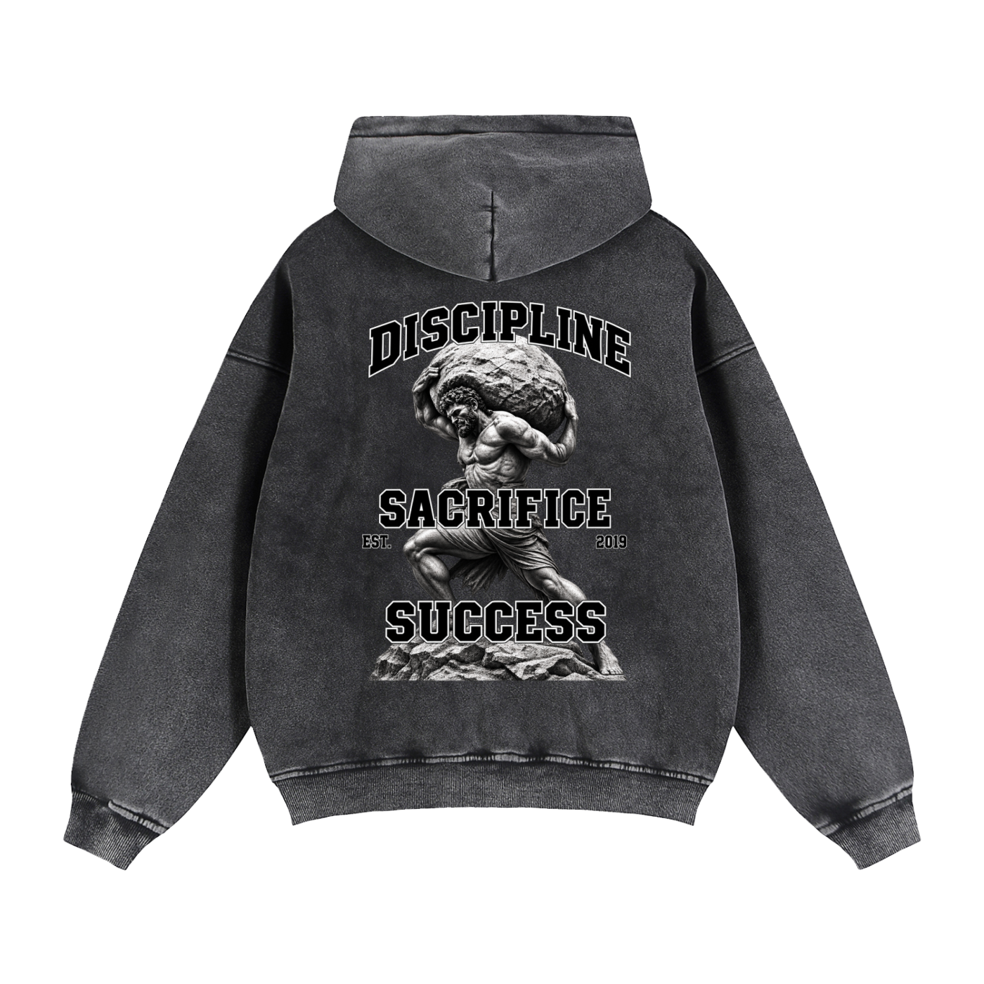 Zip-Through Boxy Fleece Hoodie