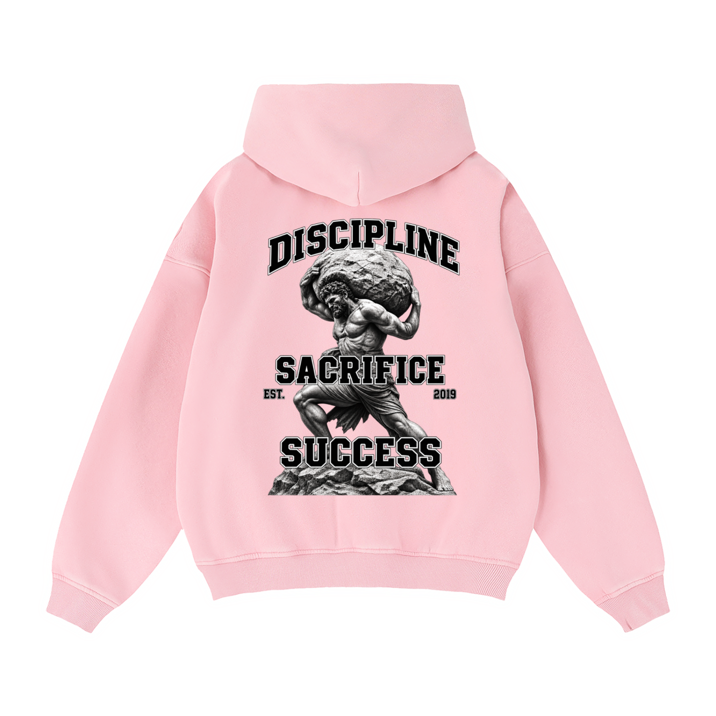 Zip-Through Boxy Fleece Hoodie