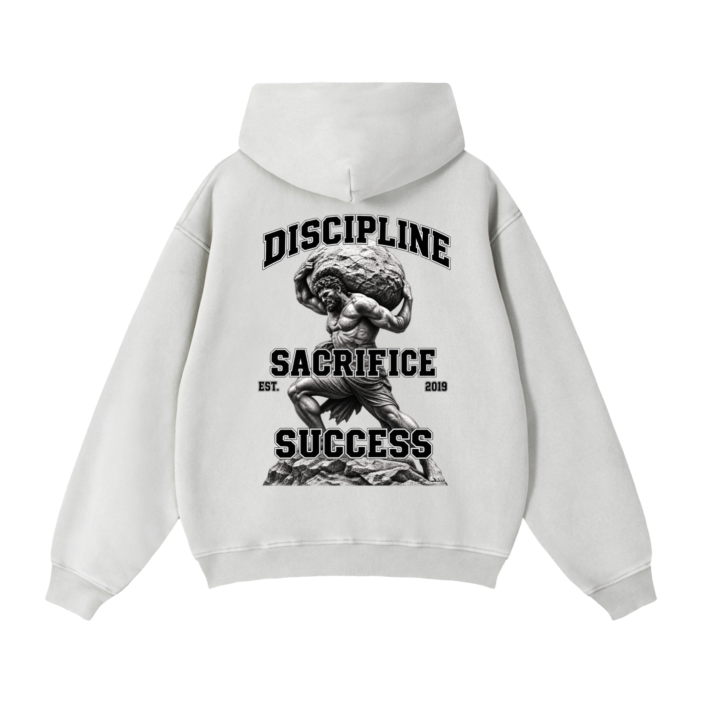 Zip-Through Boxy Fleece Hoodie