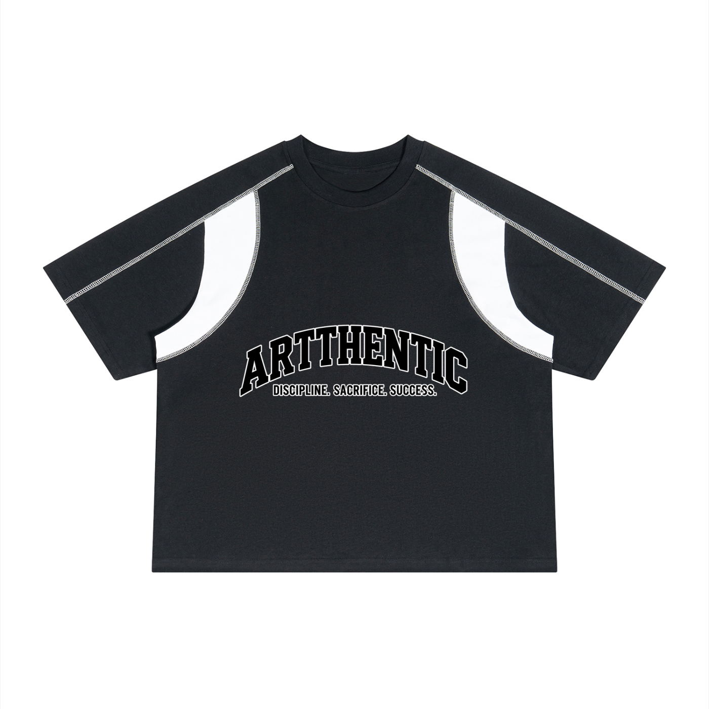 Unisex  Color Block T-Shirt
