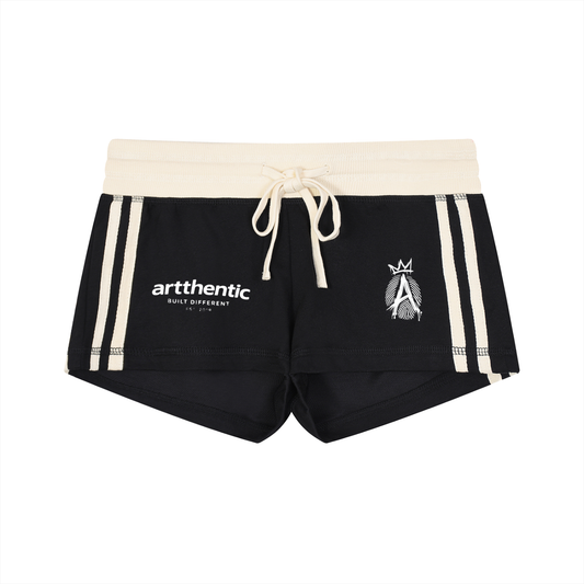 Women's Contrast Stripe Track Shorts